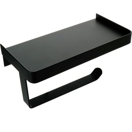 Держатель для туалетной бумаги FIXSEN HOTEL FX-31011B, черный, артикул FX-31011B