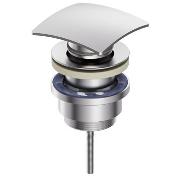 Донный клапан для раковины WONZON & WOGHAND, Брашированный никель (WW-88SS13-BN)