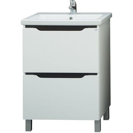 Тумба под раковину Cerutti SPA Эстель 80 6731 Белая Венге, артикул 6731