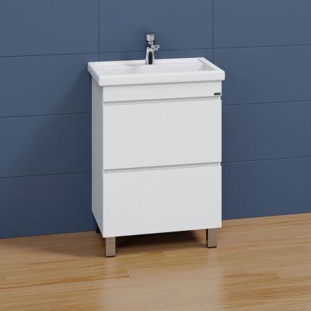 Тумба для умыв. "Марс 60" 2 ящ. напол. (ум. Фостер 60)