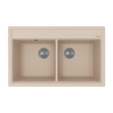 Кухонная мойка Florentina ЛИПСИ 20.370.E0820.104, бежевый, артикул 20.370.E0820.104