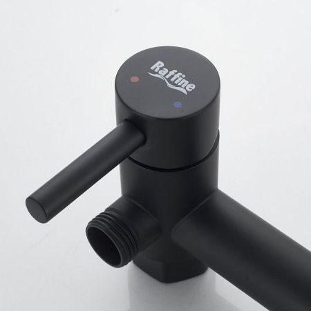 Гигиенический душ со смесителем Raffine F207H, черный