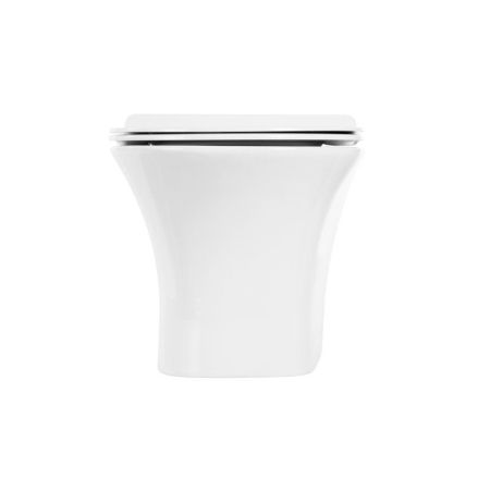 Унитаз подвесной безободковый BELBAGNO ANCONA, артикул BB1224CHR-SM