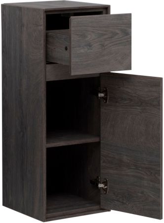 Шкаф-пенал Aquanet Милан 35 дуб рошелье (малый)