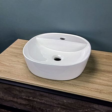 Раковина чаша Maretti FL13NS88-844, белая, артикул FL13NS88-844