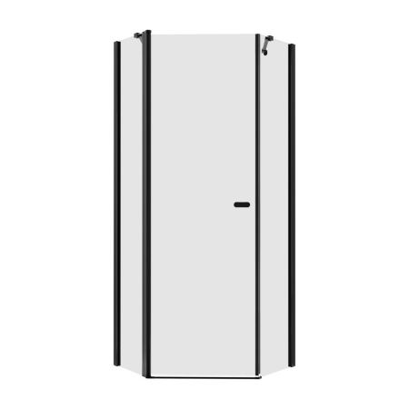 Душевое ограждение NEW TRENDY NEW SOLEO BLACK 80x80x195 K-0612 (черный), артикул K-0612
