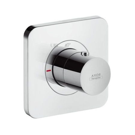 AX Citterio E Встраиваемый термостат для душа 12x12, 1 потреб, (внешняя часть), цвет: хром