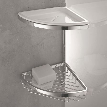 Угловая полка Colombo Design Angolare B9601.000 Хром, артикул B9601.000