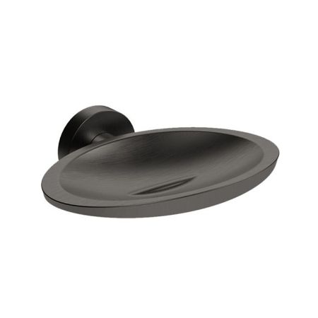 Colombo Plus Мыльница металлическая, подвесная, цвет: PVD графит матовый, артикул W4901.GM