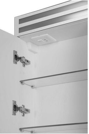 Зеркальный шкаф De Aqua Эколь 80 белый