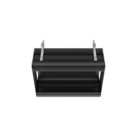 GESSI BINARIO Профиль линейный 670 мм., без подготовки под модули, цвет Black XL, артикул 61015#299
