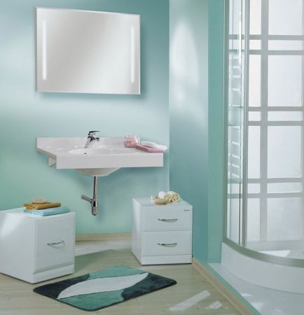 Раковина Акватон Отель 3 80 Белая, артикул 1A70063NOT010