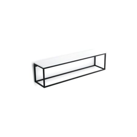 Bertocci Officina 02 Рамка металлическая для аксессуаров 48х10х11 см, цвет ченый матовый, артикул 114 4512 0800