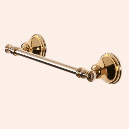 TW Harmony 014, полотенцедержатель 33,5см, цвет держателя: золото, артикул TWHA014oro