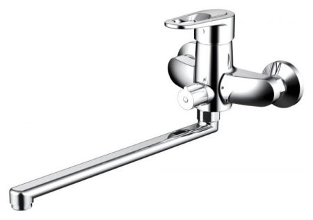 Смеситель для ванны Bravat Loop F6124182CP-02L-RUS универсальный Хром, артикул F6124182CP-02L-RUS