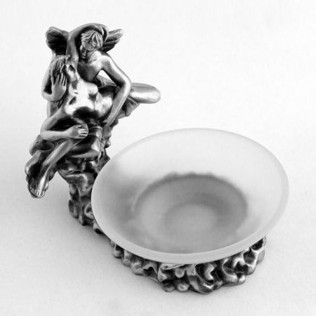 Мыльница Art&Max Romantic AM-B-0081C-T Серебро, артикул AM-B-0081C-T