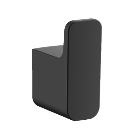 Крючок для ванной комнаты BELZ B90905-1, черный, артикул B90905-1