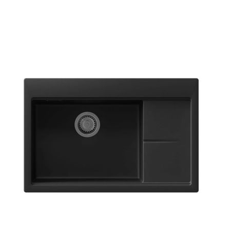 Кухонная мойка с разделочной доской Florentina РОССАНА 20.500.C0780.302, антрацит, артикул 20.500.C0780.302