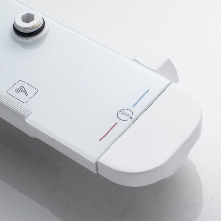 Душевая система Shevanik S4726C, белый