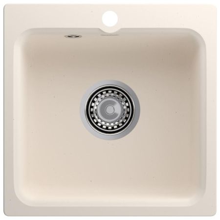 Кухонная мойка GranFest SMART 430, белый, артикул 430 белый