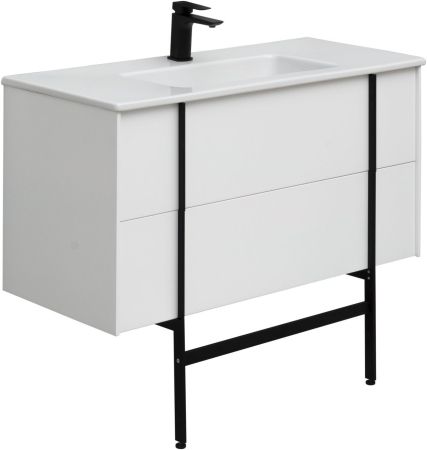 Тумба под раковину Allen Brau Reality 100 1.32007.WM белый матовый, артикул 1.32007.WM