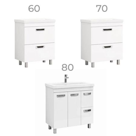 Тумба под раковину напольная VIGO Plaza tn.PLA.COM.70.2Y, 70 см, артикул tn.PLA.COM.70.2Y