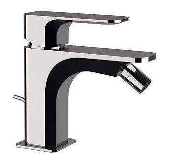 Daniel Tiara, однорычажный смеситель для биде с донным клапаном, цвет графит