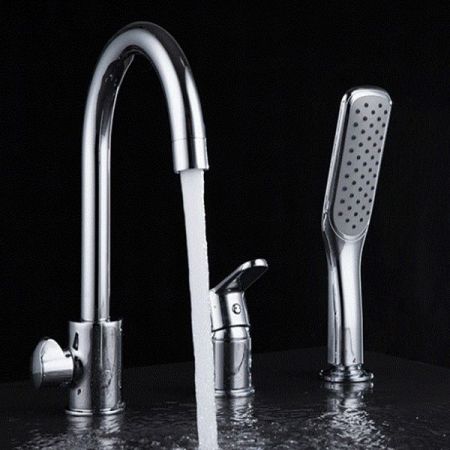 Смеситель на борт ванны D&K Marx Rhein DA1394901 Хром, артикул DA1394901