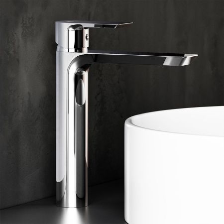 470250000 Apollo Высокий смеситель для умывальника, хром, артикул 470250000