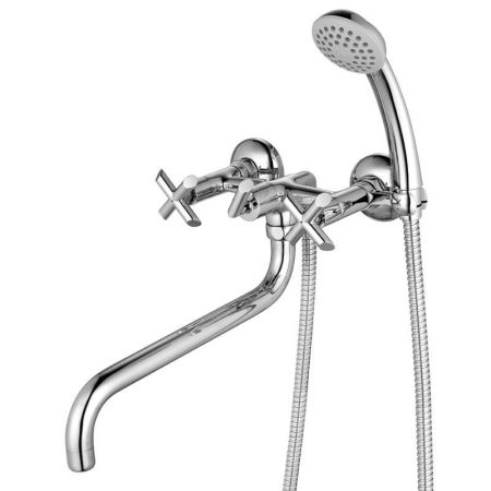 Смеситель для ванны Lemark Practica LM7551C универсальный Хром, артикул LM7551C