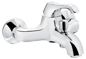 Emmevi Ares, однорычажный смеситель для ванны (излив 17,1 см), без набора для душа, цвет хром