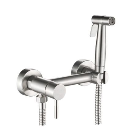 Гигиенический душ со смесителем Haiba HB5520, сталь