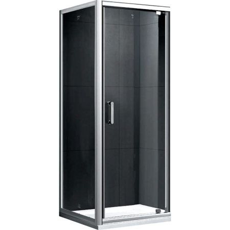 Душевой уголок Gemy Sunny Bay 70х85 прямоугольный профиль Хром стекло прозрачное