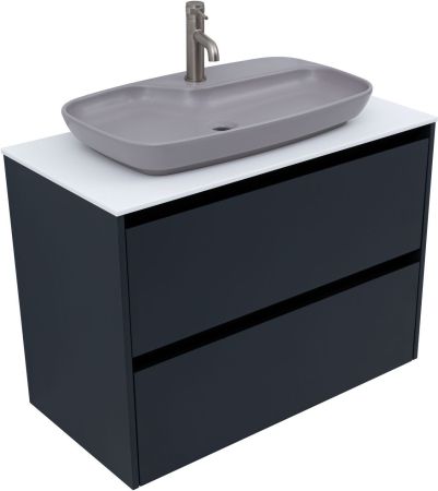 Тумба под раковину Allen Brau Activity 90 1.34005.AM антрацит матовый/черный браш, артикул 1.34005.AM