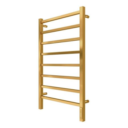 Полотенцесушитель электрический Terminus Ватикан П8 50х85 quick touch, брашированное золото, артикул 4670078566225