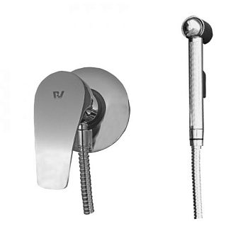 *См-ль для бидэ, монтирующий в стену с душем