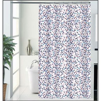 Штора для ванной комнаты Savol S-HFG1820A, узор