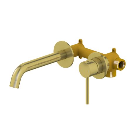 Смеситель для раковины встроенный Timo Saona 2372/17SM золото матовое, артикул 2372/17SM