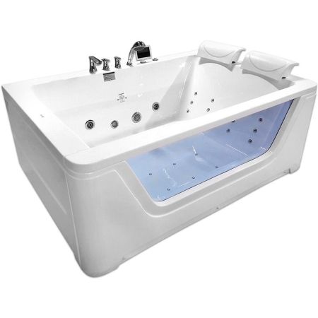 Акриловая ванна Gemy G9226 K 172х121 с гидромассажем, артикул G9226K