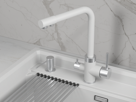 Смеситель для кухни GRANULA (5015, АРКТИК), артикул 5015, АРКТИК