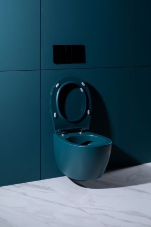 Чаша подвесного унитаза Allen Brau Fantasy 4.11004.PT петроль, артикул 4.11004.PT