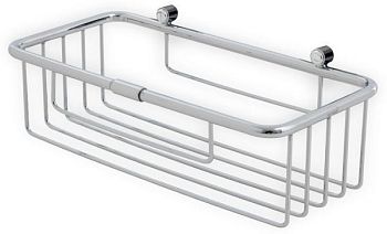 Stil Haus, решётка в ванную 1-уровневая прямоугольная, длина 25 см, цвет золото