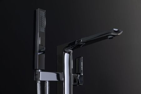 Смеситель для ванны Allen Brau Infinity 5.21009-00 (с внутренней частью) хром, артикул 5.21009-00