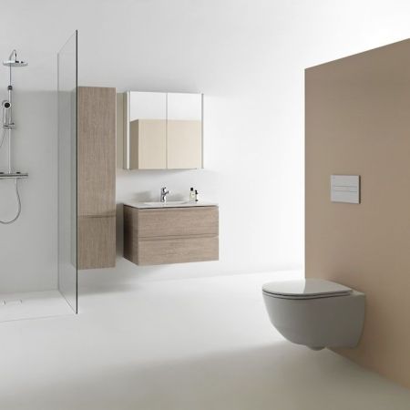 LAUFEN Pro NEW Унитаз подвесной 36х53х34 см (с ободком), цвет белый c покрытием LCC, артикул 8.2095.6.400.000.1