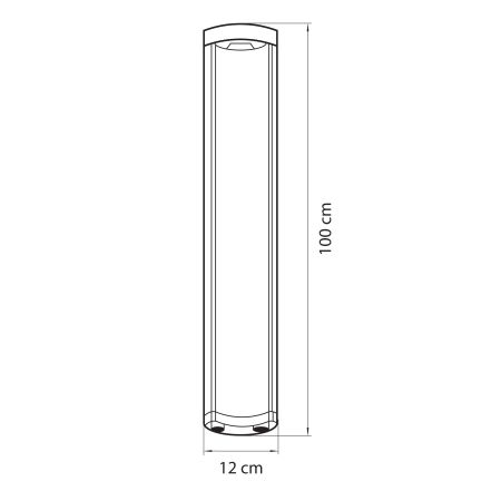 Светильник светодиодный уличный Paletto Lightstar 382773, артикул 382773