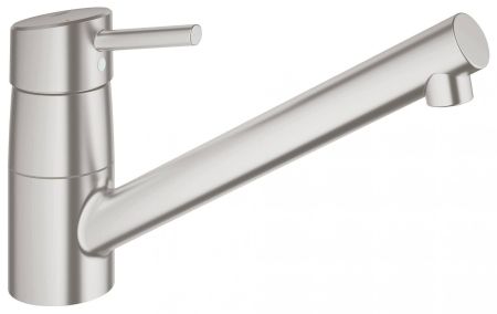 Смеситель для кухни GROHE Concetto c низким изливом, суперсталь (32659DC1)