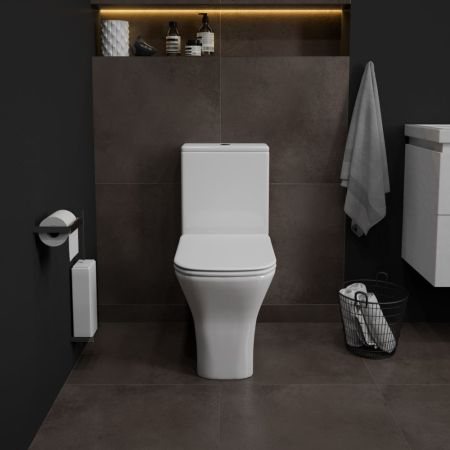 Унитаз напольный Maretti Umbria безободковый с микролифтом, UM10NBM12-844, белый