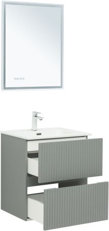 Тумба под раковину Aquanet Джейн 60 мисти грин, артикул 00313316