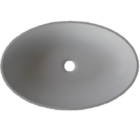 Раковина Acquabella On-Top 58 LAVABO_ON-TOP_OVAL_SLATE Белая