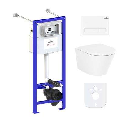 Комплект 6 в 1 Lavinia Boho Biore Rimless 77050181, премиум с пластиковой клавишей, артикул 77050181